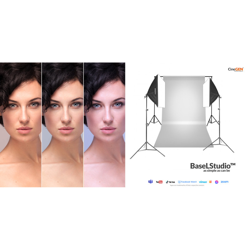 Набір BaseLStudio™ 2x 40x60см 85Вт LED для студії