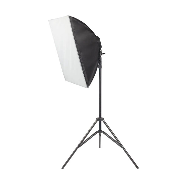 Lumilux 2 softboksy LED 40x40cm 680W zestaw