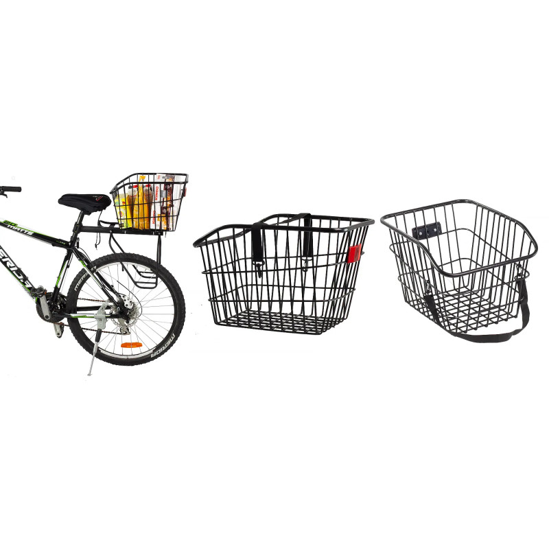 Rear Bike Basket 20L with Expander | Ringmehr