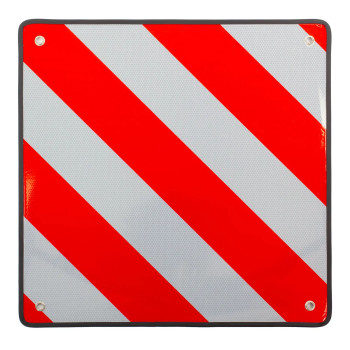 Warnschild mit Reflektor – Sicherheit  i  Sichtbarkeit