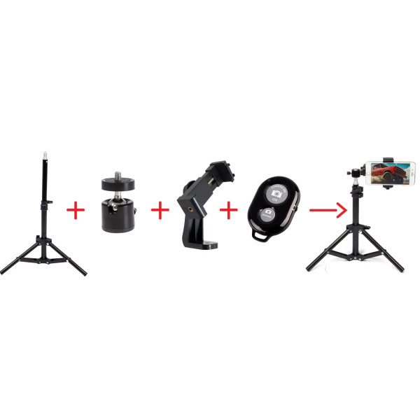 Lighting Stand 47cm with Accessories | Digishots