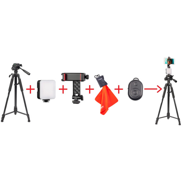 StreamMe09 Streaming-Set mit Stativ Jupiter CG-2026