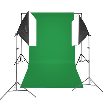 BaseXStudio Kit GreenScreen 2x40x40 65W Studio