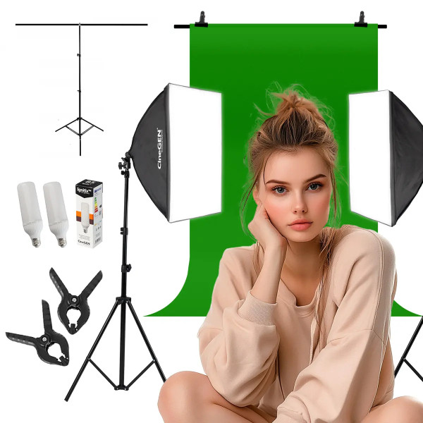 Набір Keylights™ 2x50x50см 85Вт LED тло і стелаж