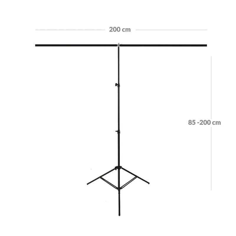 Zestaw tło GreenScreen 2x octa 90cm 85W LED