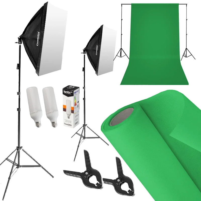StudioLights™ Background Kit 40x60cm 125W LED