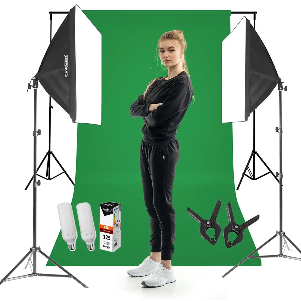 StudioLights™ Background Kit 40x60cm 125W LED