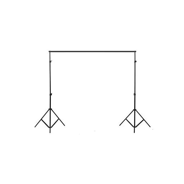 StudioLights-Set mit 2x 50x70 cm, 125 W LED-Hintergrundbeleuchtung.