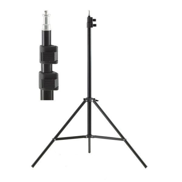 StudioLights-Set mit 2x 50x70 cm, 125 W LED-Hintergrundbeleuchtung.