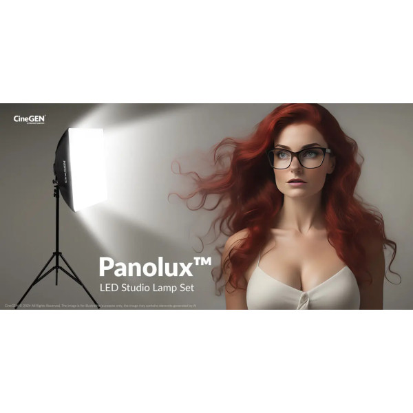 Софтбокс 60x60 з лампою 125 Вт LED | Panolux™