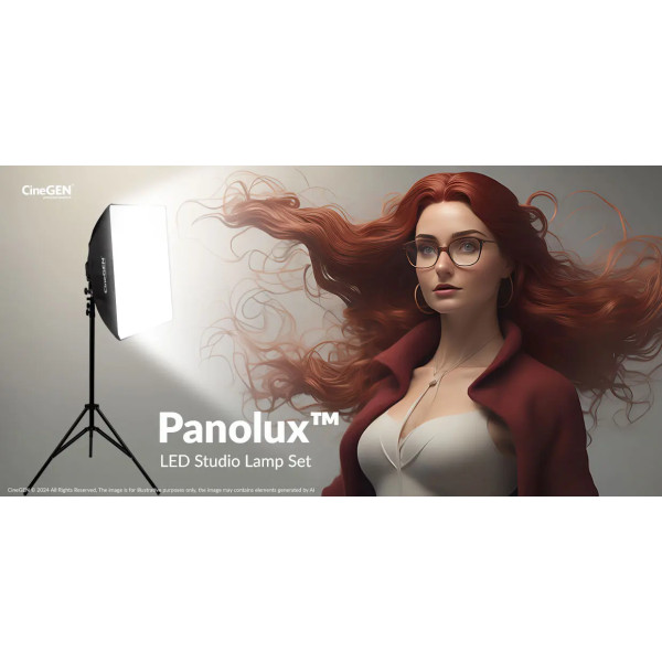 Софтбокс 60x60 з лампою 125 Вт LED | Panolux™