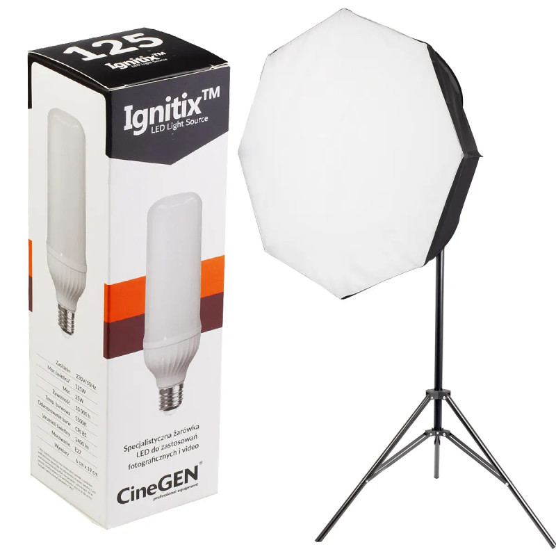 Panolux 90cm Octa Softbox 85W LED Lamp – Price
