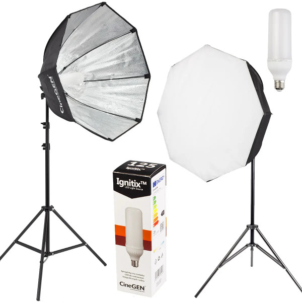 Panolux 90cm Octa Softbox 85W LED Lamp – Price