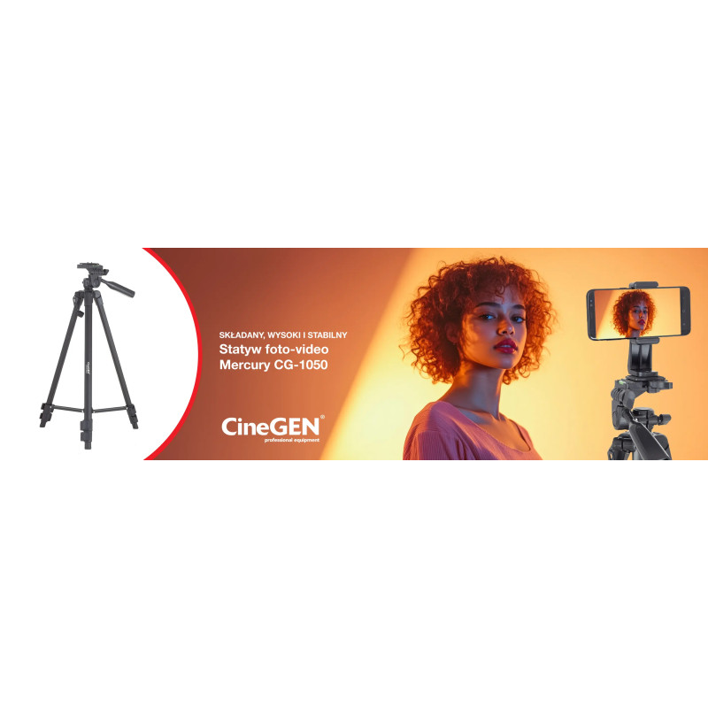 Statyw foto-video Mercury CG-1050 – co to jest?