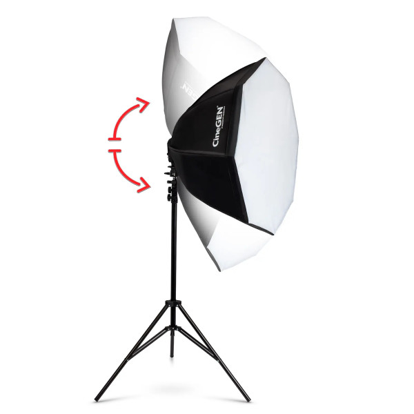 Panolux™ Набір Softbox Octa 60 см 125 Вт LED