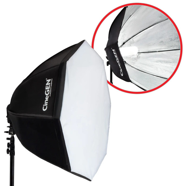 Panolux™ Набір Softbox Octa 60 см 125 Вт LED