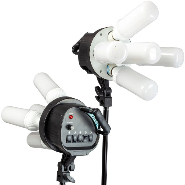 Oświetlenie softbox LED + tło StudioPro™ – zestaw