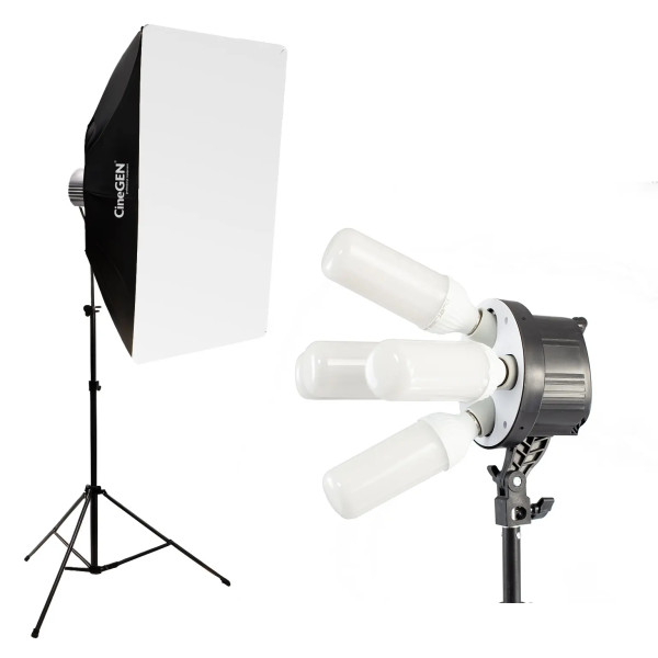 Softbox LED 60x90 Iluma Five 5x85W Studio Light