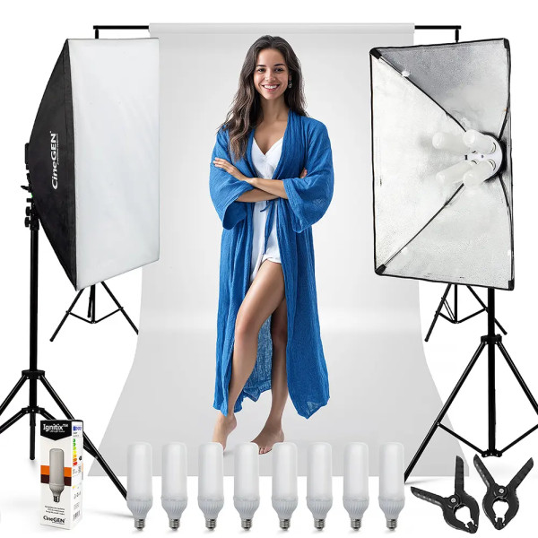 ProSetup™ Background Kit 8x85W LED 50x70cm