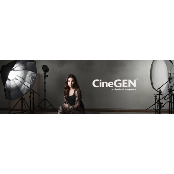ProSetup™-Hintergrundset mit 8 x 125 Watt LED, 50 x 70 cm