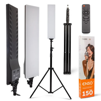 LED-Deckenleuchte ENSÖ™ 150 GlowBar+™ auf Stativ