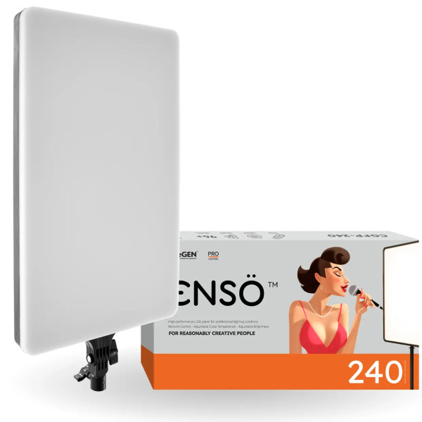 Zestaw studyjny białe tło + 2x lampa LED 240