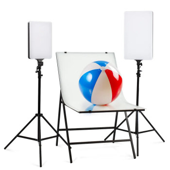 Zestaw BrightSpot 103 stół bezcieniowy + lampy LED