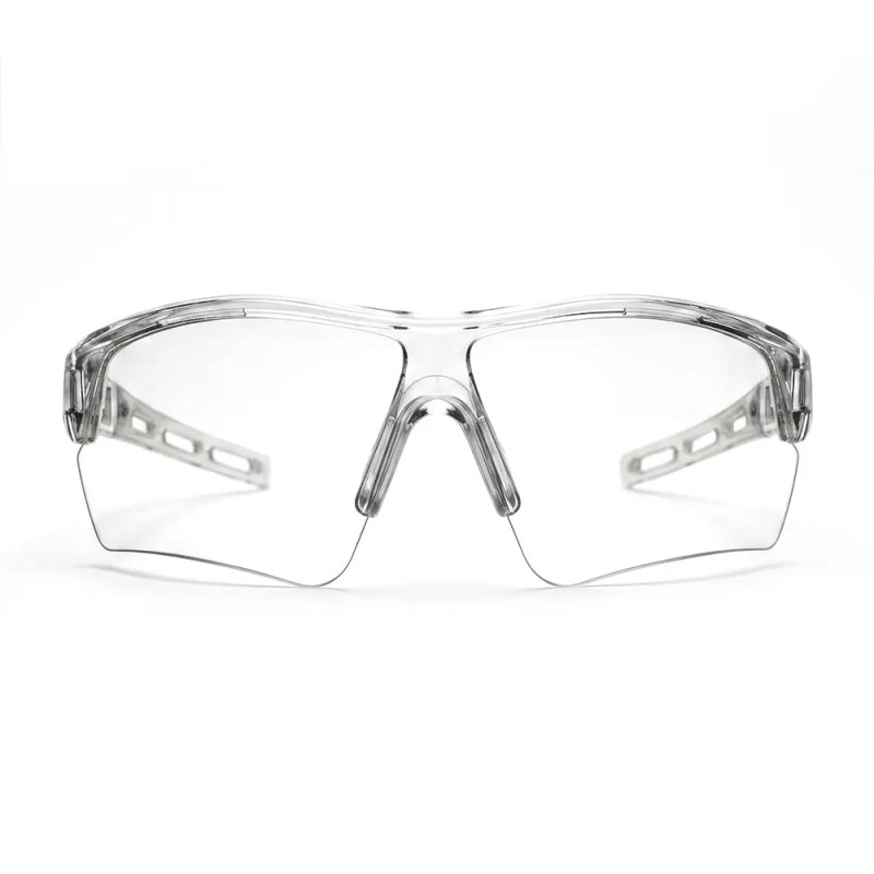 Okulary rowerowe ochronne transparentne