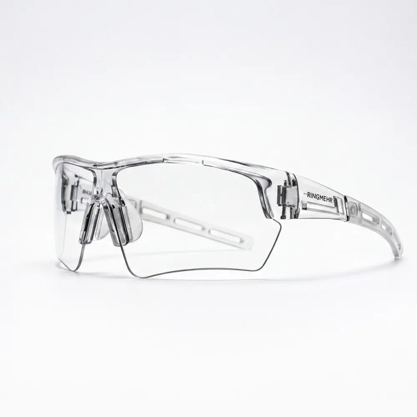 Okulary rowerowe ochronne transparentne
