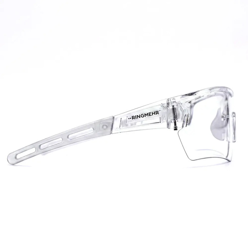 Okulary rowerowe ochronne transparentne