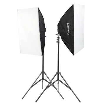 Softbox 4 żarówki LED 60x90cm – zestaw 2 lamp
