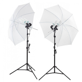 Zestaw 2 lamp OXY 4x125W z parasolkami 84cm