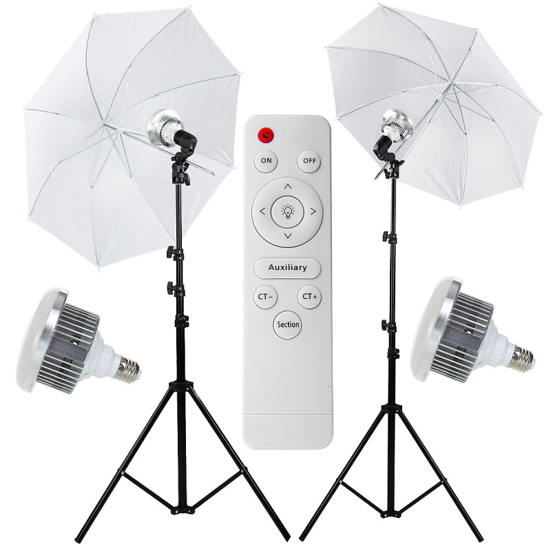 OptimalDuo 84cm LED Lamp Set 85W | Studio Kit