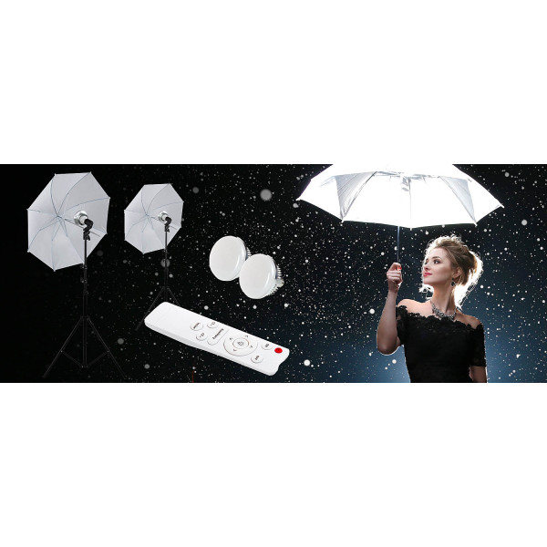 OptimalDuo 84cm LED Lamp Set 85W | Studio Kit