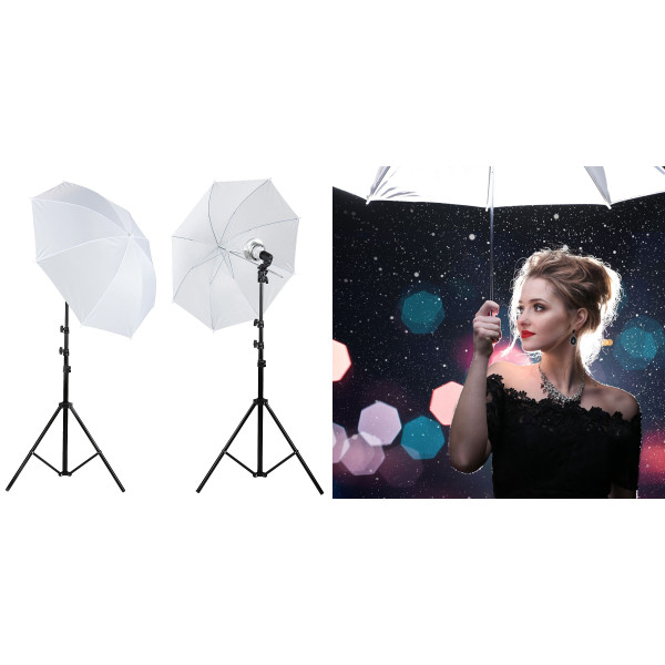 OptimalDuo 84cm LED Lamp Set 85W | Studio Kit