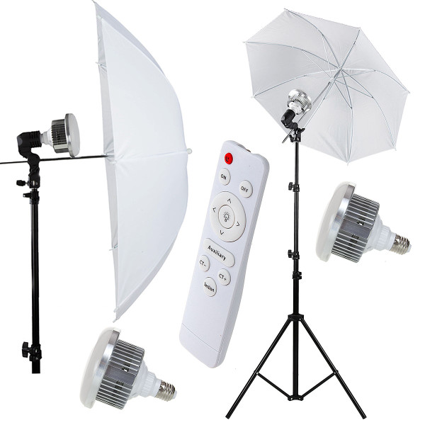 OptimalDuo 84cm LED Lamp Set 85W | Studio Kit