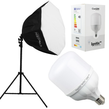 ReLed zestaw LED z softboxem Octa90 do studia
