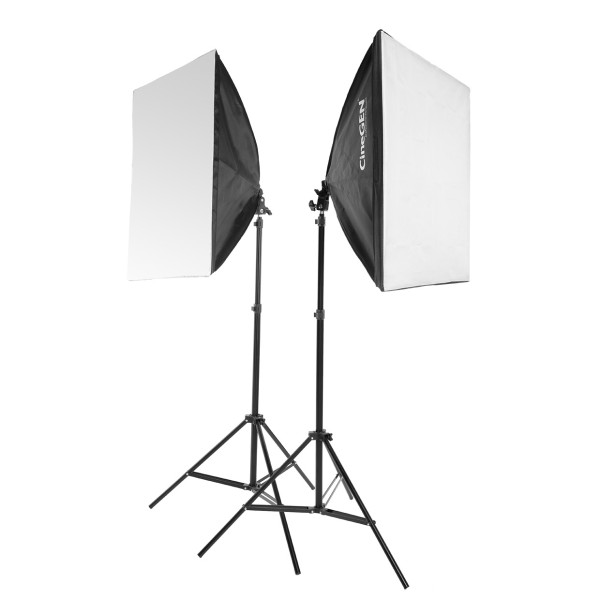ReLed2 Double LED Kit with Softboxes 40x60