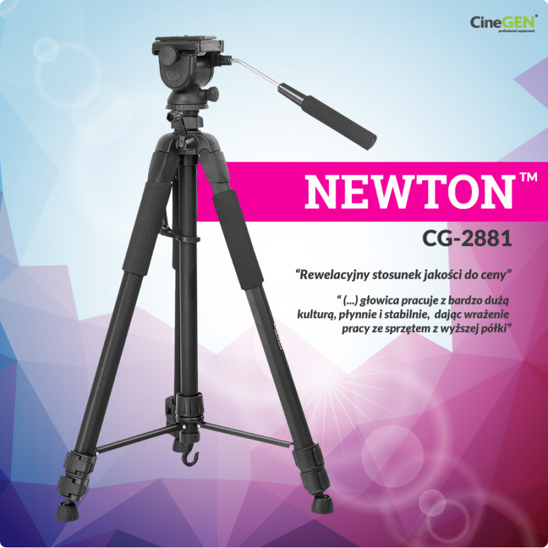 Штатив NEWTON™ CG-2881 до 10 кг | CineGEN
