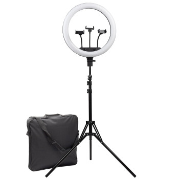Lampa pierścieniowa 45cm statyw z lampą Hologlam™