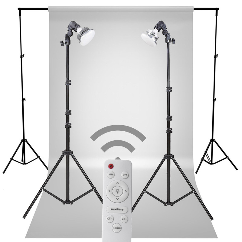 Stage™ Foto-Set LED 85W/170W mit Hintergrund