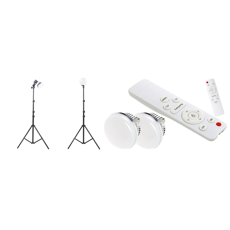 Stage™ Foto-Set LED 85W/170W mit Hintergrund