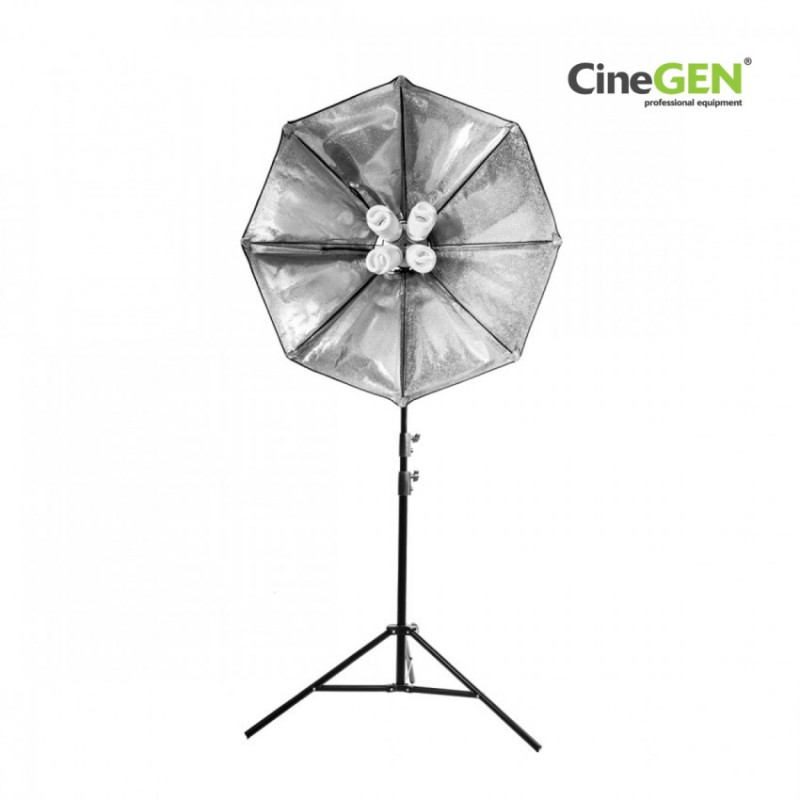 Zestaw octa 70cm 4x85W SnowStudio ze statywem i torbą