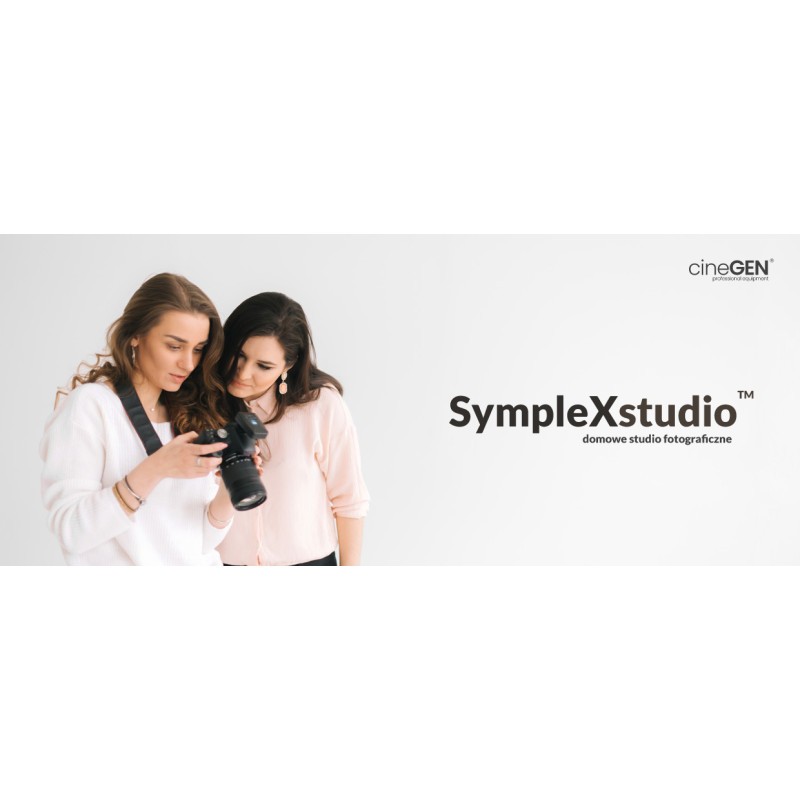 Studio fotograficzne 2x125W 60x60 | SympleXstudio