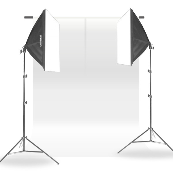 Photography Studio Kit 2x85W 60x60 | SympleXstudio