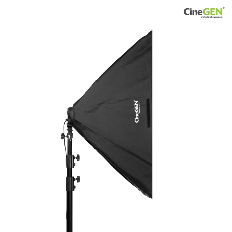 Claroom 66815 Lampen-Set 2x Softbox 60x60 cm