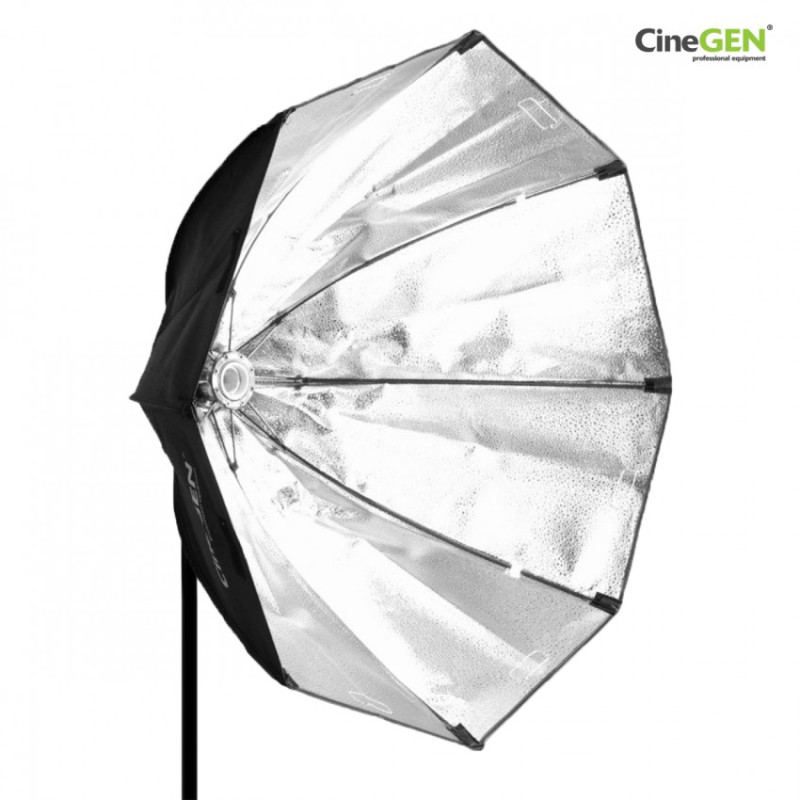 2x lampa SOFTBOX octa 60cm 85W 801