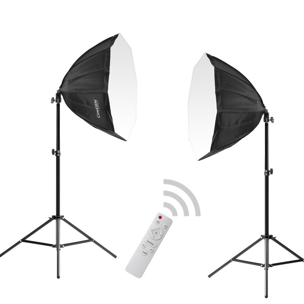 Zestaw 2 lamp SOFTBOX octa 60 100W LED