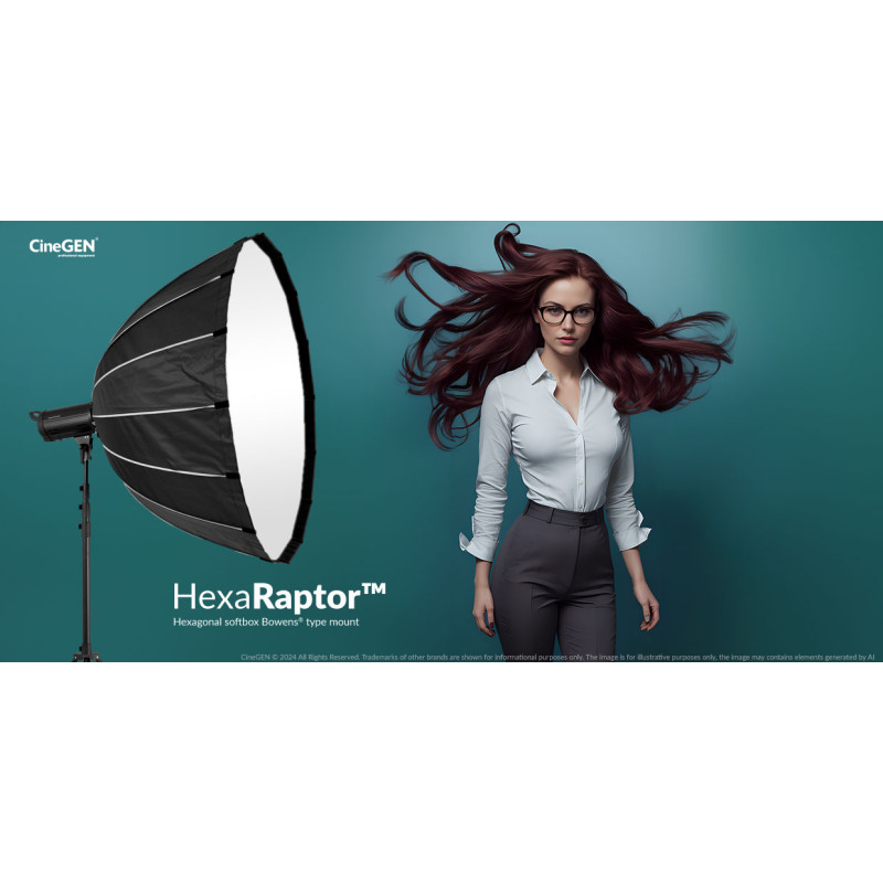 Oktagon Softbox 120 cm Octa Grid Bowens | HEX