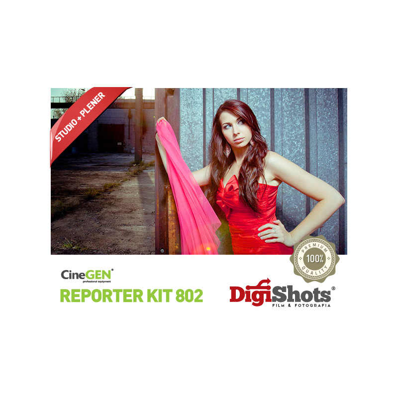 ReporterKit 802 - softbox ze statywem